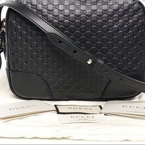 GUCCI black micro Guccisima